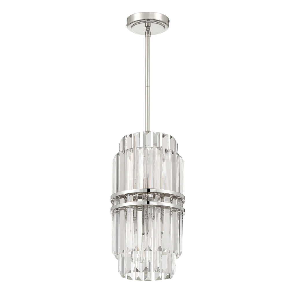 HAY-1401-PN Hayes 8'' Chandelier | Alternate Image