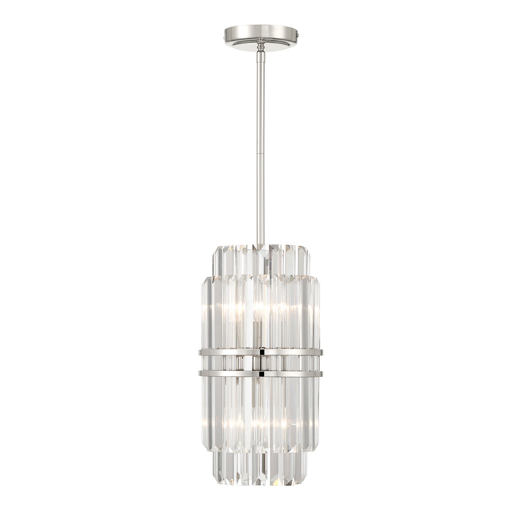 HAY-1401-PN Hayes 8'' Chandelier | Alternate Image