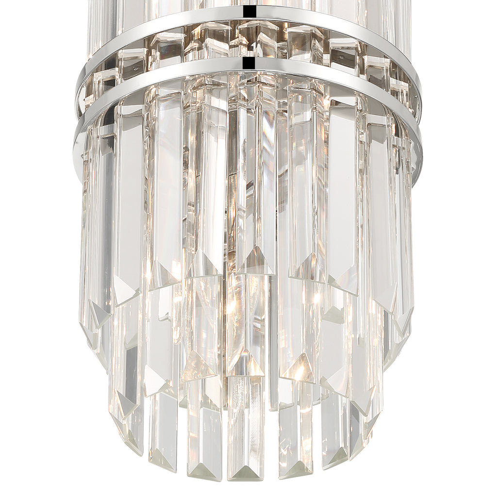 HAY-1401-PN Hayes 8'' Chandelier | Alternate Image