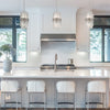 HAY-1401-PN Hayes 8'' Chandelier | Lifestyle Image