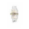 Crystorama Hayes 7.5'' Sconce in Aged Brass - Additional View