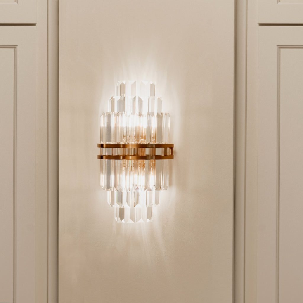 HAY-1402-AG Hayes 7.5'' Sconce | Lifestyle Image