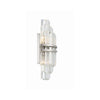 Crystorama Hayes 7.5'' Sconce in Polished Nickel - Additional View