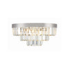 Crystorama Hayes 18'' Flush Mount in Polished Nickel - Additional View