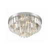 Crystorama Hayes 18'' Flush Mount in Polished Nickel - Additional View