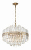 HAY-1405-AG Hayes 12 Light Chandelier | Main Image