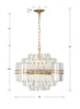 HAY-1405-AG Hayes 12 Light Chandelier | Dimensions Image