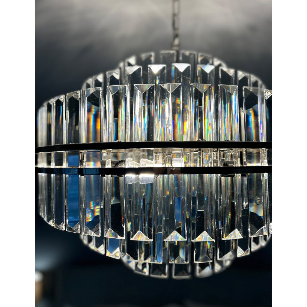 Crystorama Hayes 22'' Chandelier in Polished Nickel - Additional View