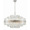 Crystorama Hayes 28'' Chandelier in Polished Nickel - Additional View