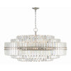 Crystorama Hayes 40.5'' Chandelier in Polished Nickel - Additional View