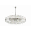 Crystorama Hayes 40.5'' Chandelier in Polished Nickel - Additional View