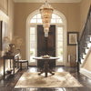 HAY-1419-AG Hayes 24'' Chandelier | Lifestyle Image