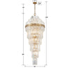 HAY-1419-AG Hayes 24'' Chandelier | Dimensions Image