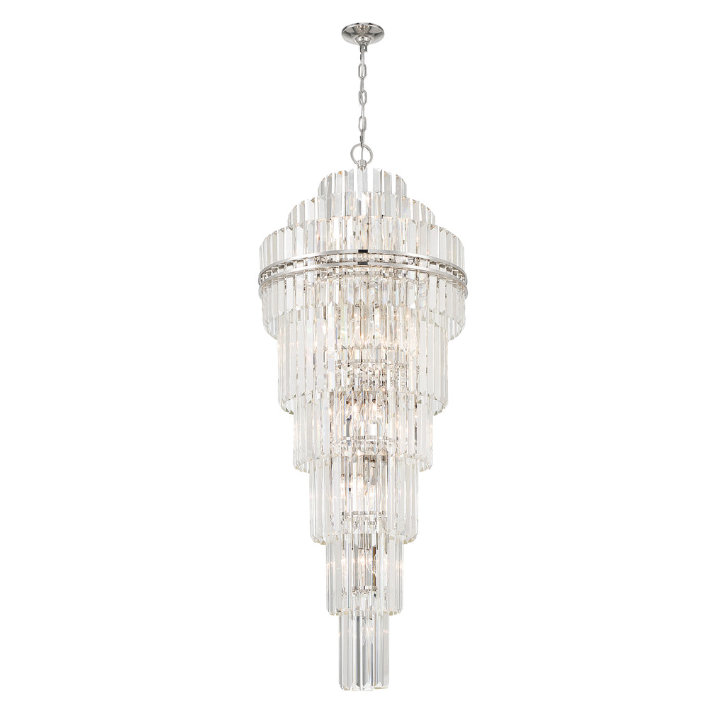 HAY-1419-PN Hayes 24'' Chandelier | Main Image