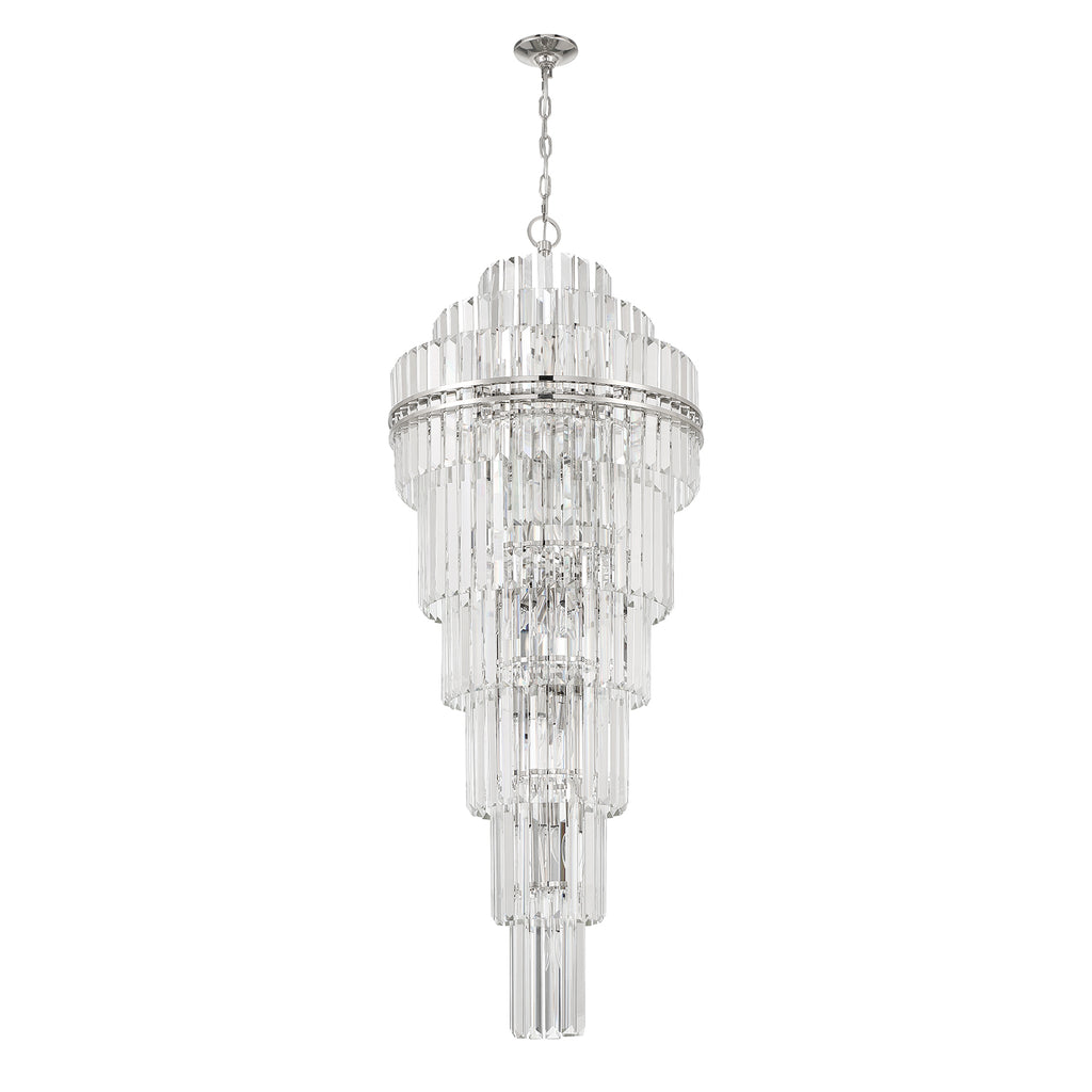 HAY-1419-PN Hayes 24'' Chandelier | Alternate Image