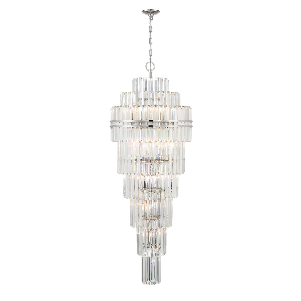 HAY-1419-PN Hayes 24'' Chandelier | Alternate Image
