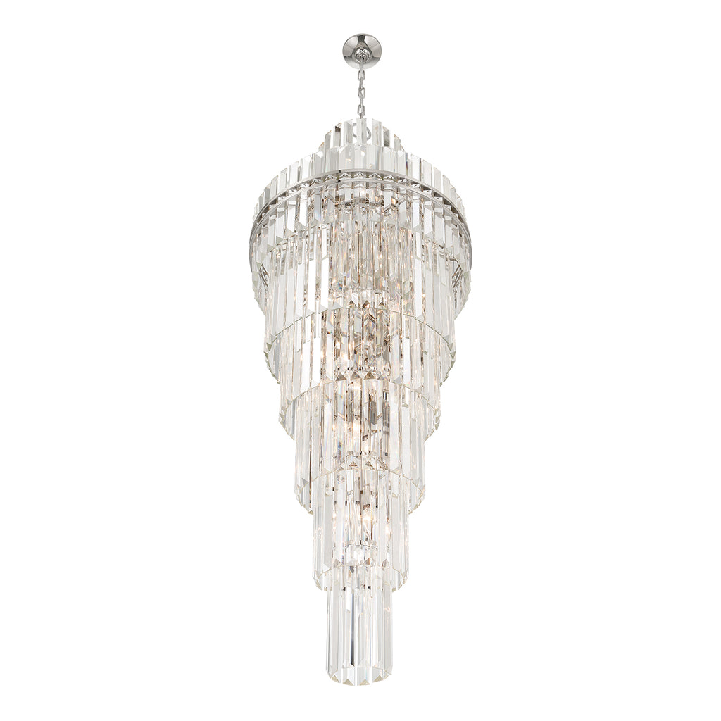 HAY-1419-PN Hayes 24'' Chandelier | Alternate Image