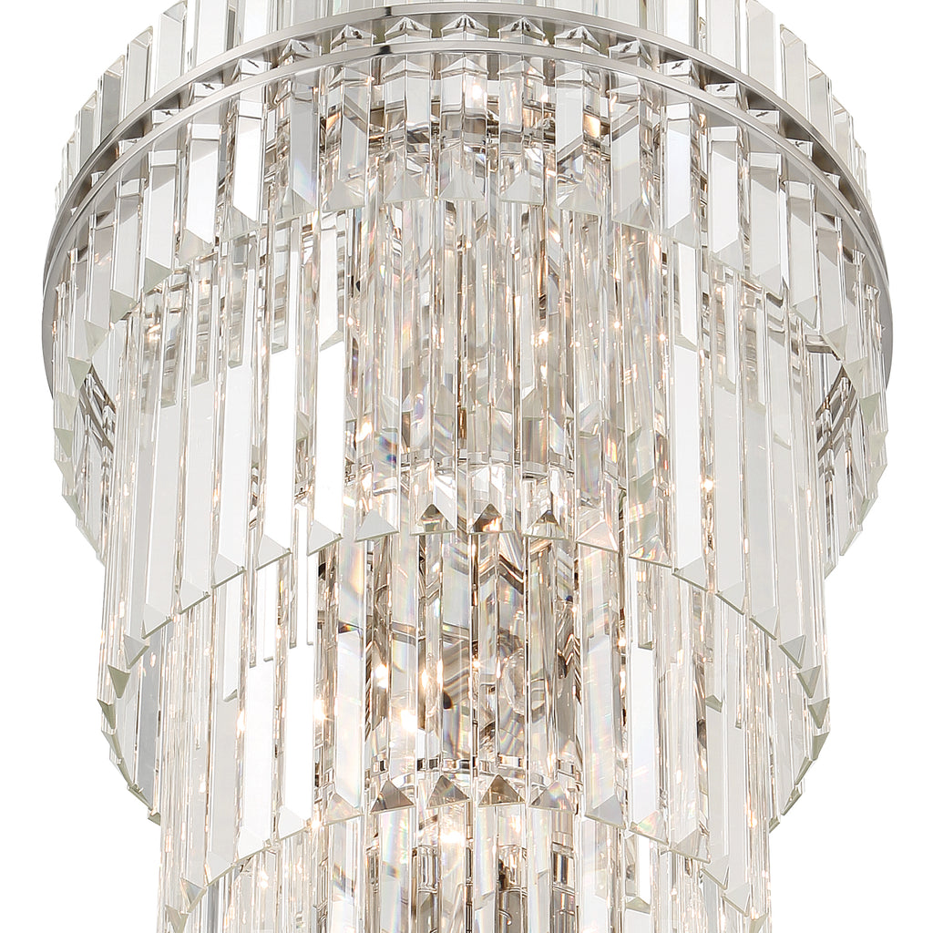 HAY-1419-PN Hayes 24'' Chandelier | Alternate Image
