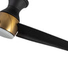 HF91954-BG/MB Thalia 1 Light Ceiling Fan | Alternate Image
