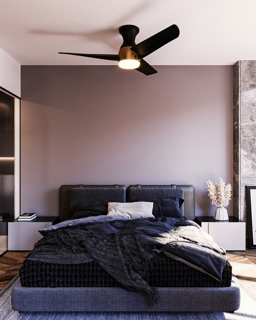 HF91954-BG/MB Thalia 1 Light Ceiling Fan | Lifestyle Image