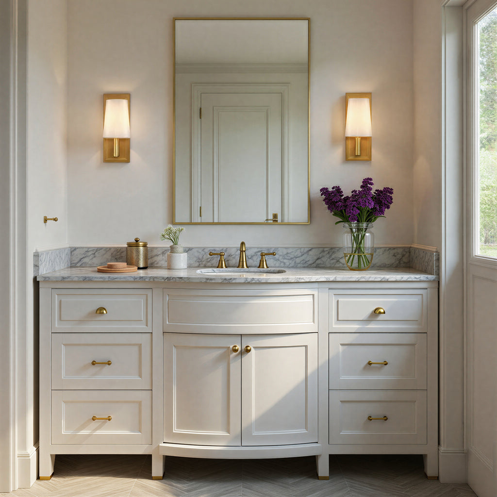 HGN-3901-AG Hogan 4.5'' Sconce | Lifestyle Image