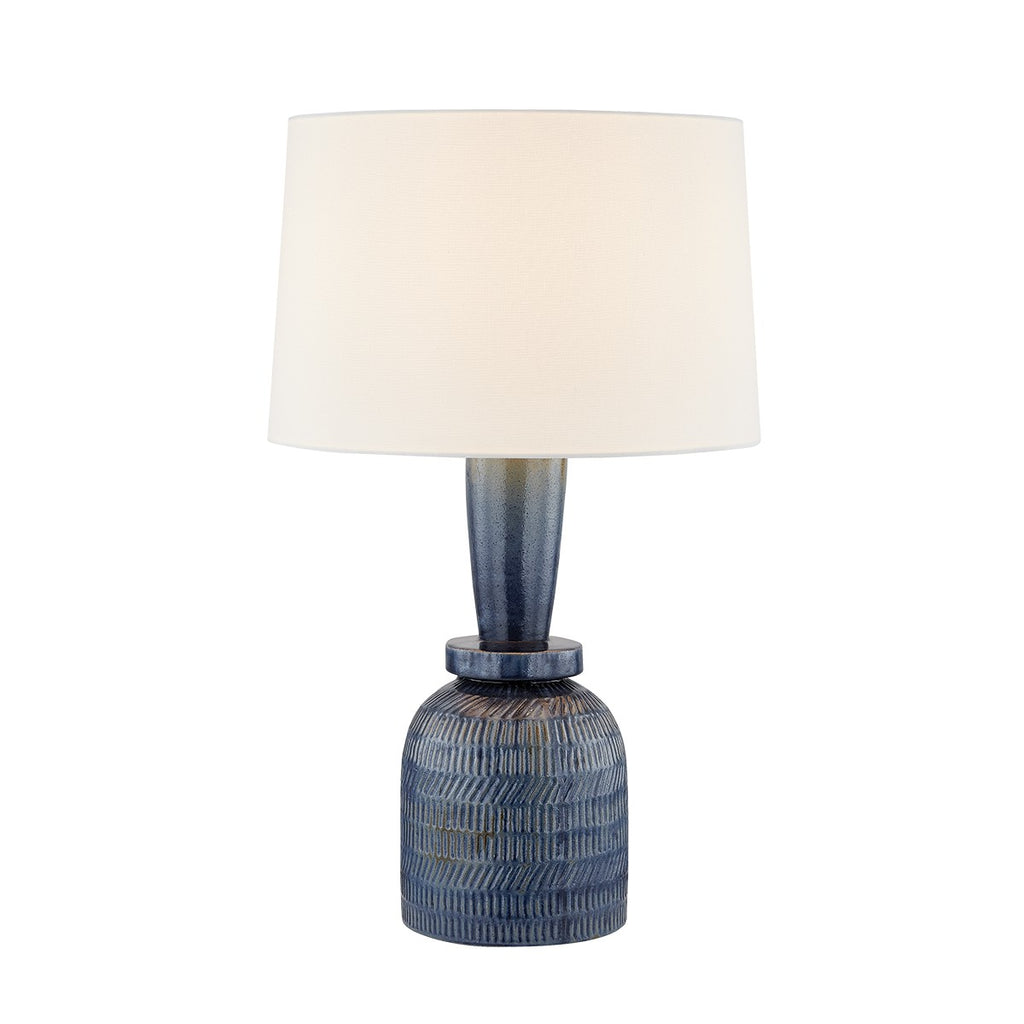 HL1042201-AGB/CDB Russo 1 Light Table Lamp | Main Image