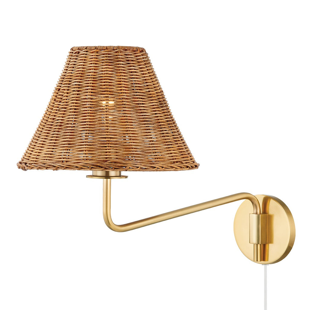 HL704201-AGB Issa 1 Light Sconce | Main Image