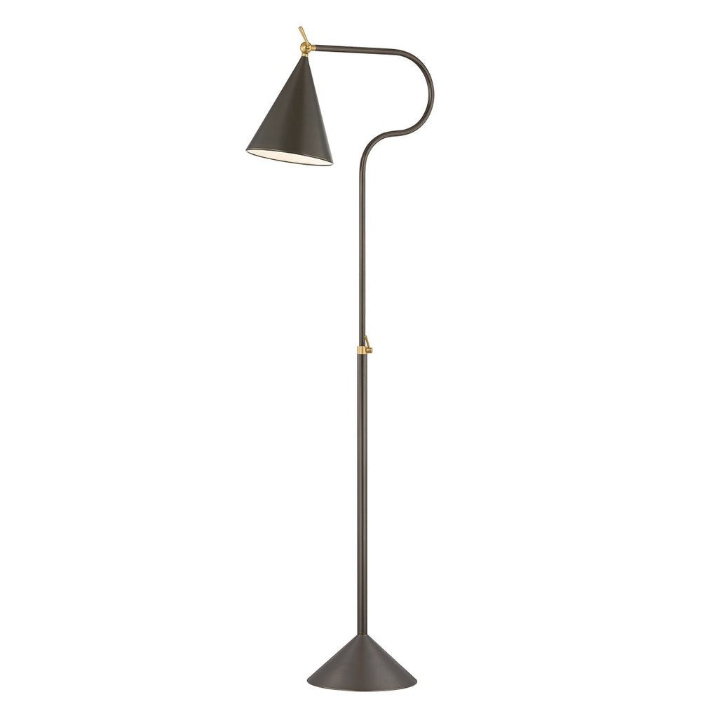 HL996401-AGB/TRB Harriet 1 Light Floor Lamp | Main Image