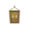 Crystorama Herrick 7.75" Sconce in Luxe Gold + Navy - Additional View