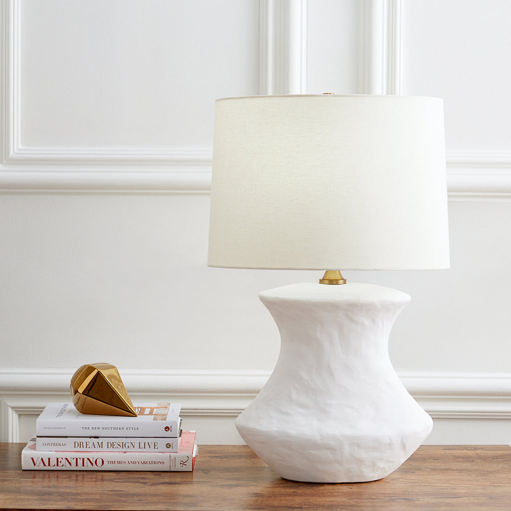 HT1021MWC1 Bone 1 Light Table Lamp | Lifestyle Image