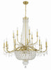 HWD-7722-AG Haywood 40'' Chandelier | Alternate Image
