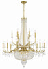 HWD-7722-AG Haywood 40'' Chandelier | Alternate Image