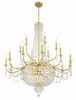 HWD-7722-AG Haywood 22 Light Chandelier | Alternate Image