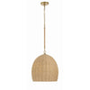 Crystorama Jace 15'' Pendant in Soft Gold - Additional View