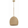 Crystorama Jace 15'' Pendant in Soft Gold - Additional View