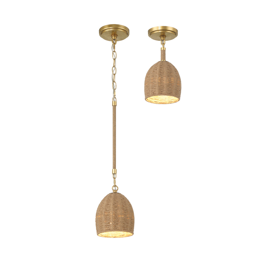 JAC-10502-SG Jace 6'' LED Pendant | Alternate Image