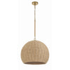 Crystorama Jace 20'' Pendant in Soft Gold - Additional View