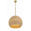 Crystorama Jace 20'' Pendant in Soft Gold - Additional View