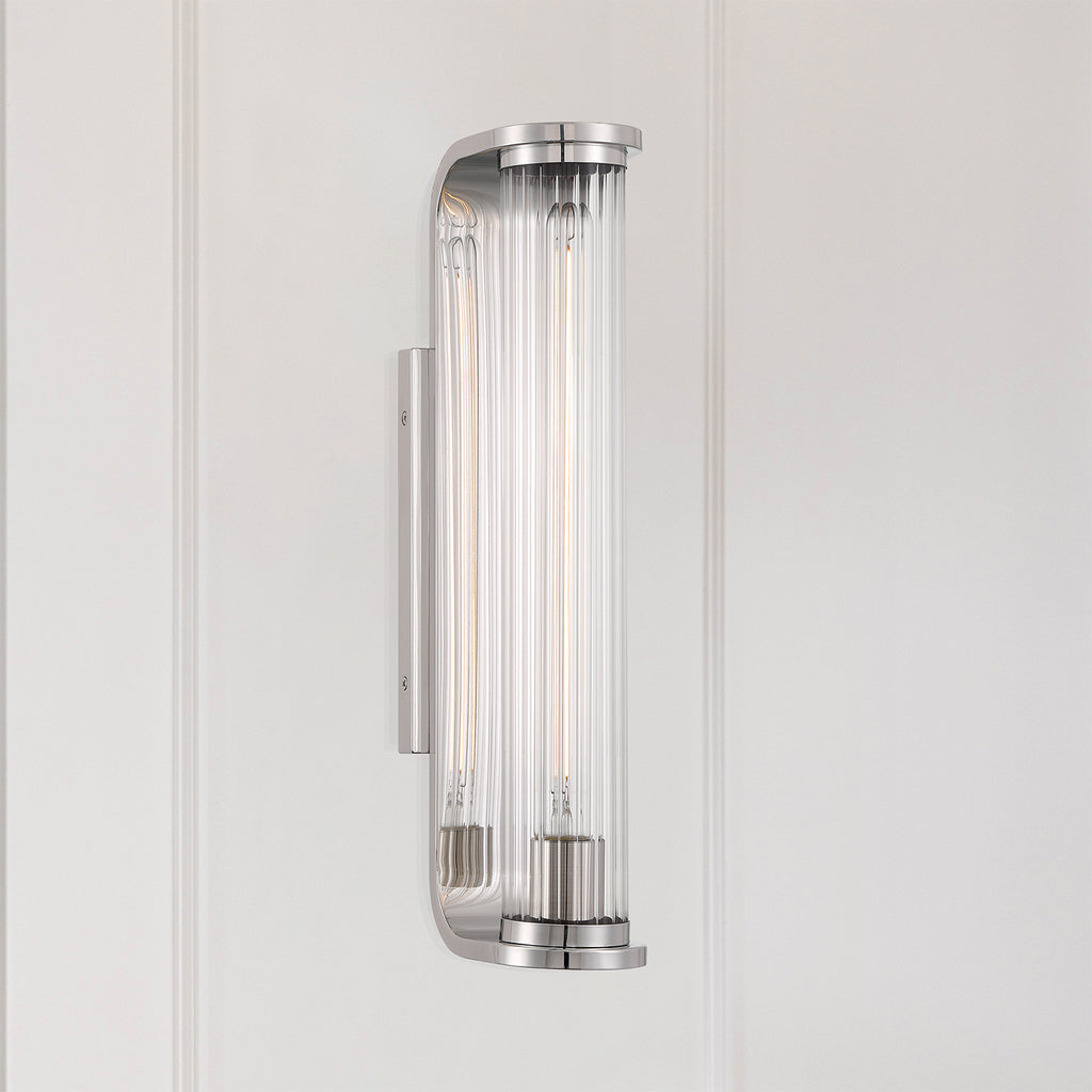 JAR-2301-PN Jarvis 1 Light Sconce | Lifestyle Image