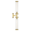Crystorama Jarvis 29'' LED Sconce in Aged Brass - Additional View