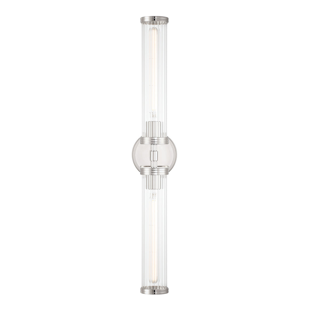 Crystorama Jarvis 29'' LED Sconce in Polished Nickel - Additional View