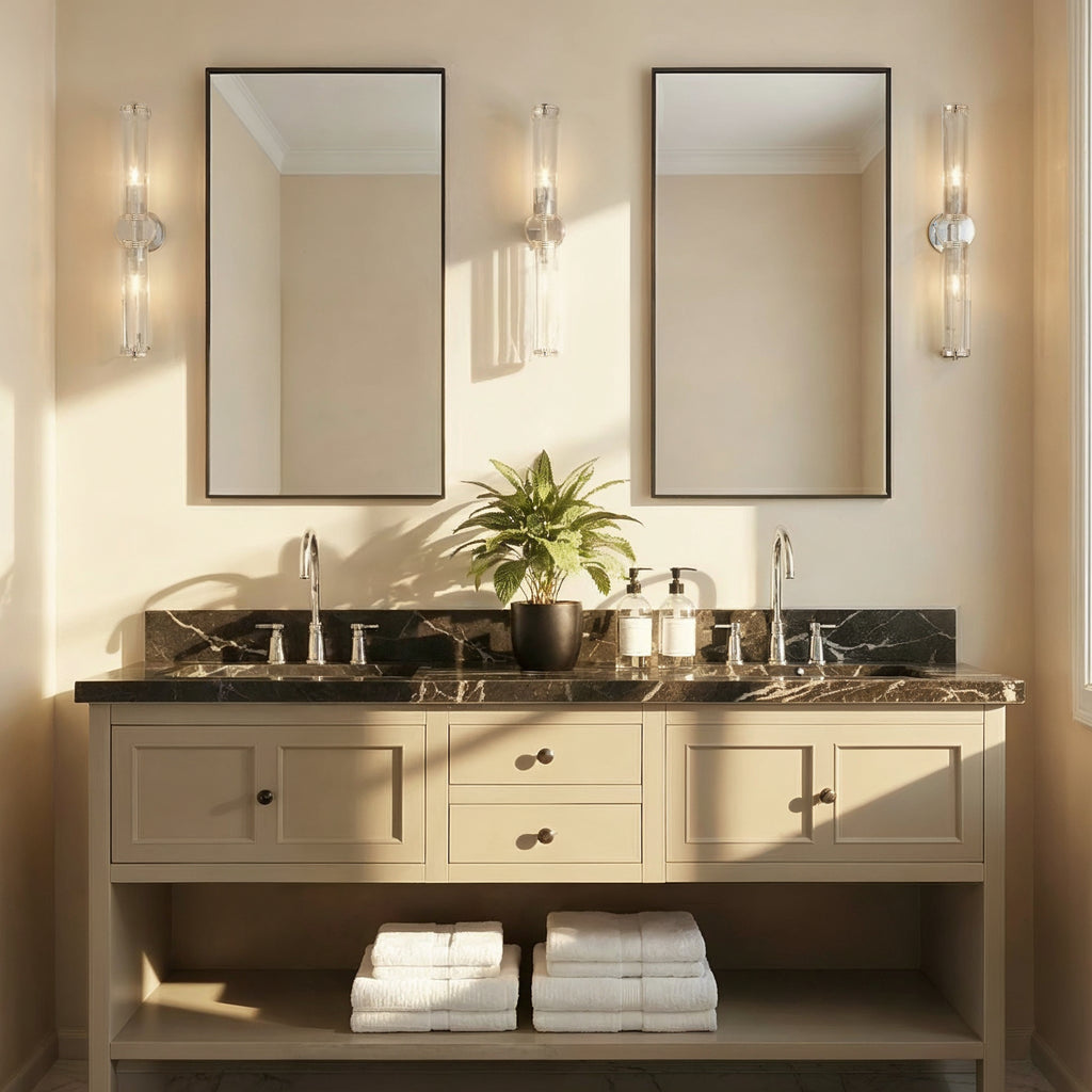 JAR-2302-PN Jarvis 29'' LED Sconce | Lifestyle Image