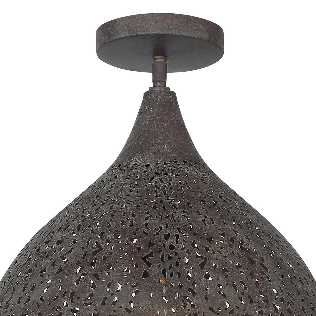 JAS-A5010-FB_CEILING Jasmine 14'' Semi Flush Mount | Alternate Image