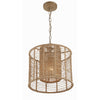 Crystorama Jayna 12.5'' Chandelier in Burnished Silver - Additional View