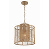 Crystorama Jayna 12.5'' Chandelier in Burnished Silver - Additional View