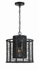 Crystorama Jayna 12.5'' Chandelier in Matte Black - Additional View
