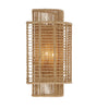 Crystorama Jayna 10'' Sconce in Burnished Silver - Front View