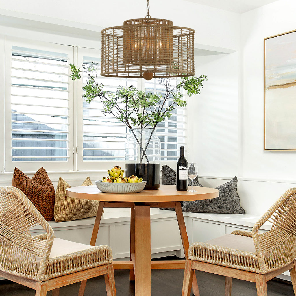 JAY-A5004-BS_ULN Jayna 4 Light Chandelier | Lifestyle Image