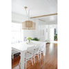 Crystorama-OPEN-BOX Jayna 4 Light Chandelier in Burnished Silver - Lifestyle View