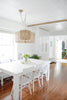 JAY-A5004-BS Jayna 25'' Chandelier | Lifestyle Image